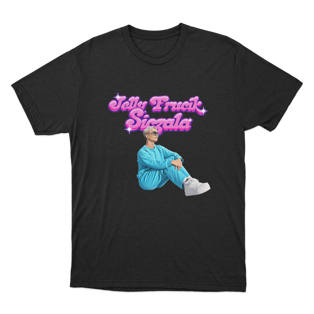 Jelly Frucik Siczala Portrait Unisex T Shirt Black Jelly Frucik Siczala Portrait Unisex T Shirt Black