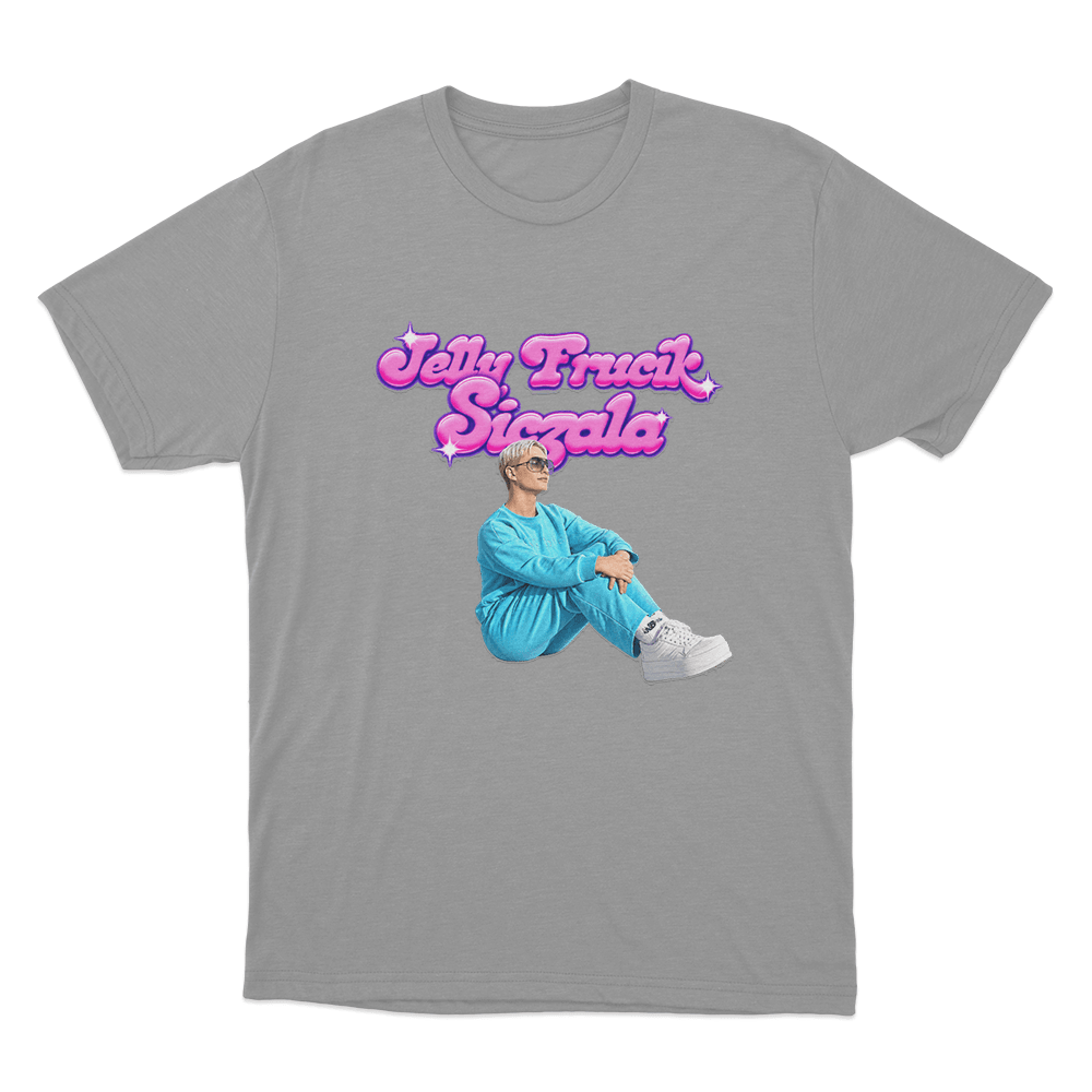 Jelly Frucik Siczala Portrait Unisex T Shirt Grey Jelly Frucik Siczala Portrait Unisex T Shirt Grey