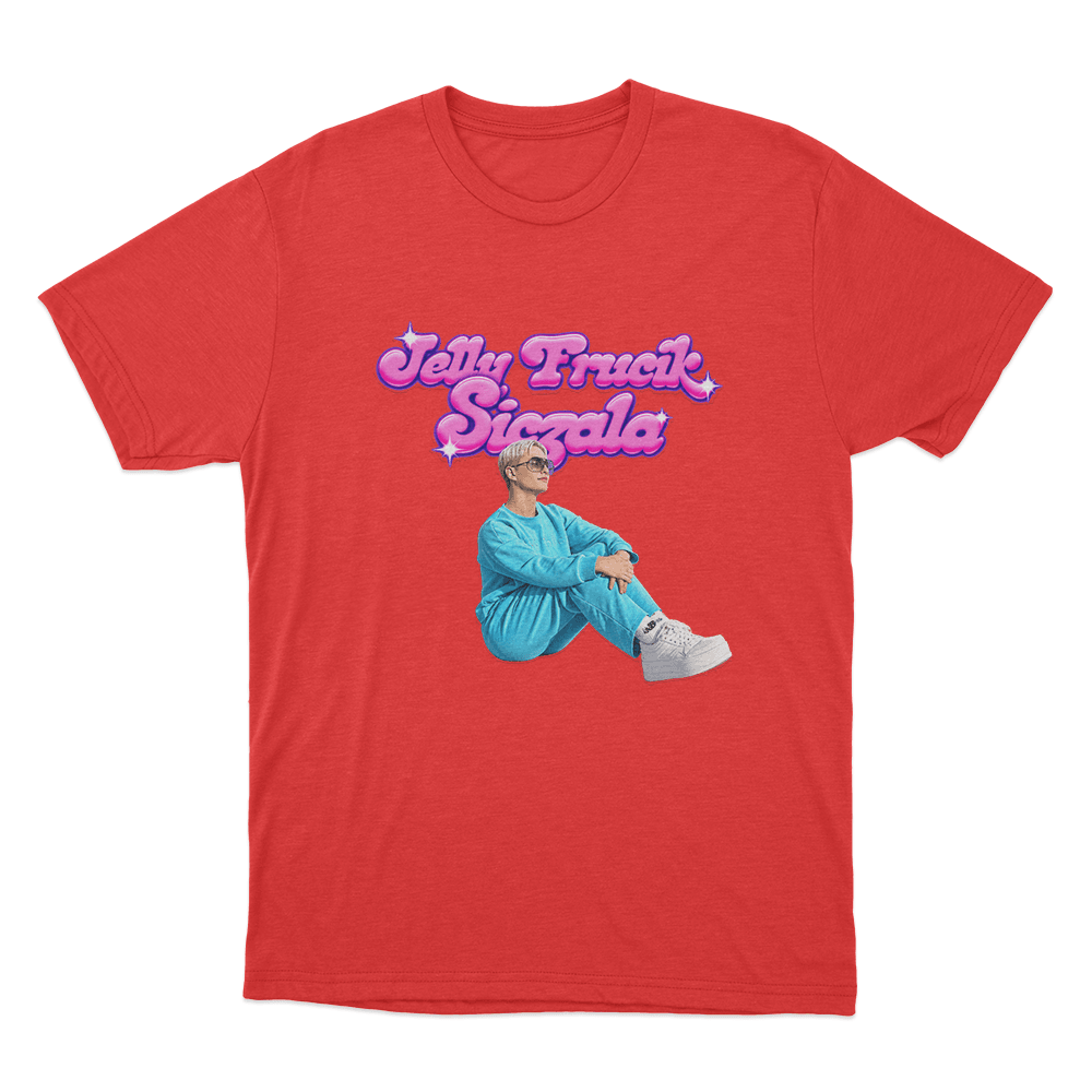 Jelly Frucik Siczala Portrait Unisex T Shirt Red Jelly Frucik Siczala Portrait Unisex T Shirt Red