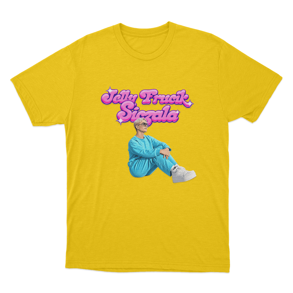 Jelly Frucik Siczala Portrait Unisex T Shirt Yellow Jelly Frucik Siczala Portrait Unisex T Shirt Yellow