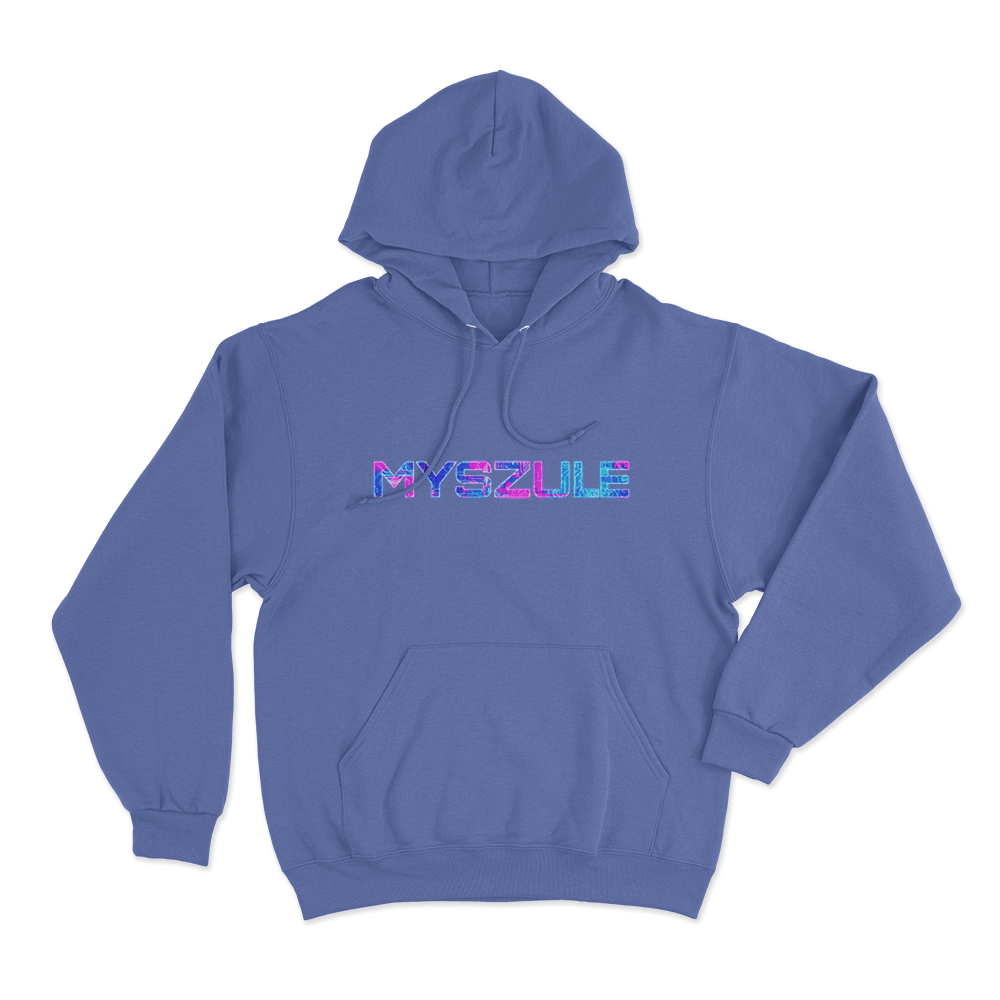 Myszule Unisex Hoodie Blue Myszule Unisex Hoodie Blue