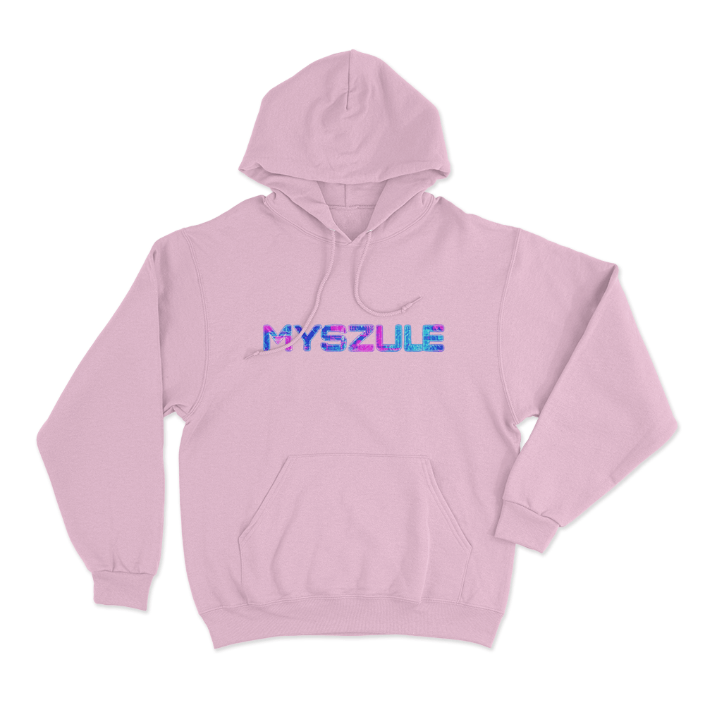 Myszule Unisex Hoodie Pink Myszule Unisex Hoodie Pink