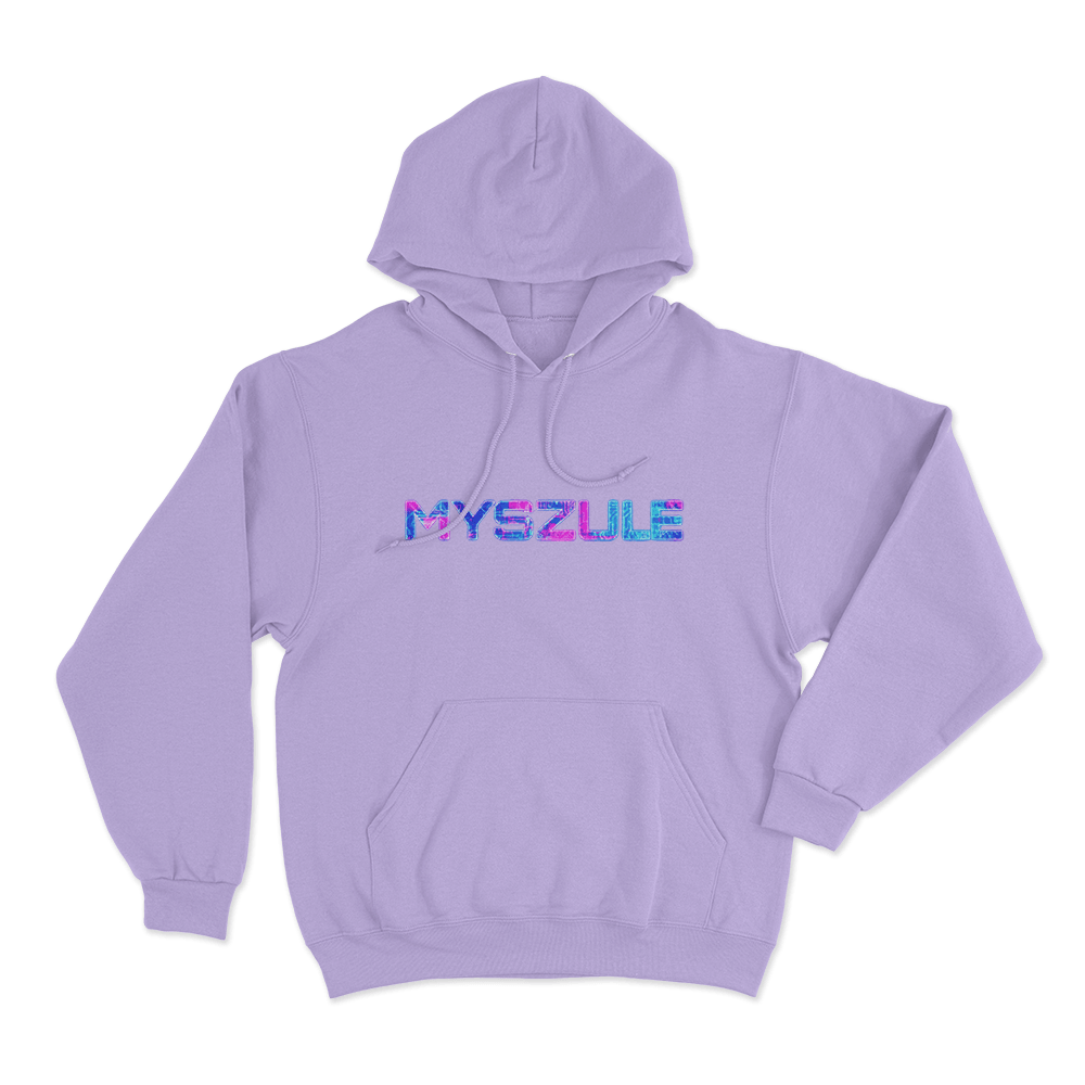 Myszule Unisex Hoodie Purple Myszule Unisex Hoodie Purple