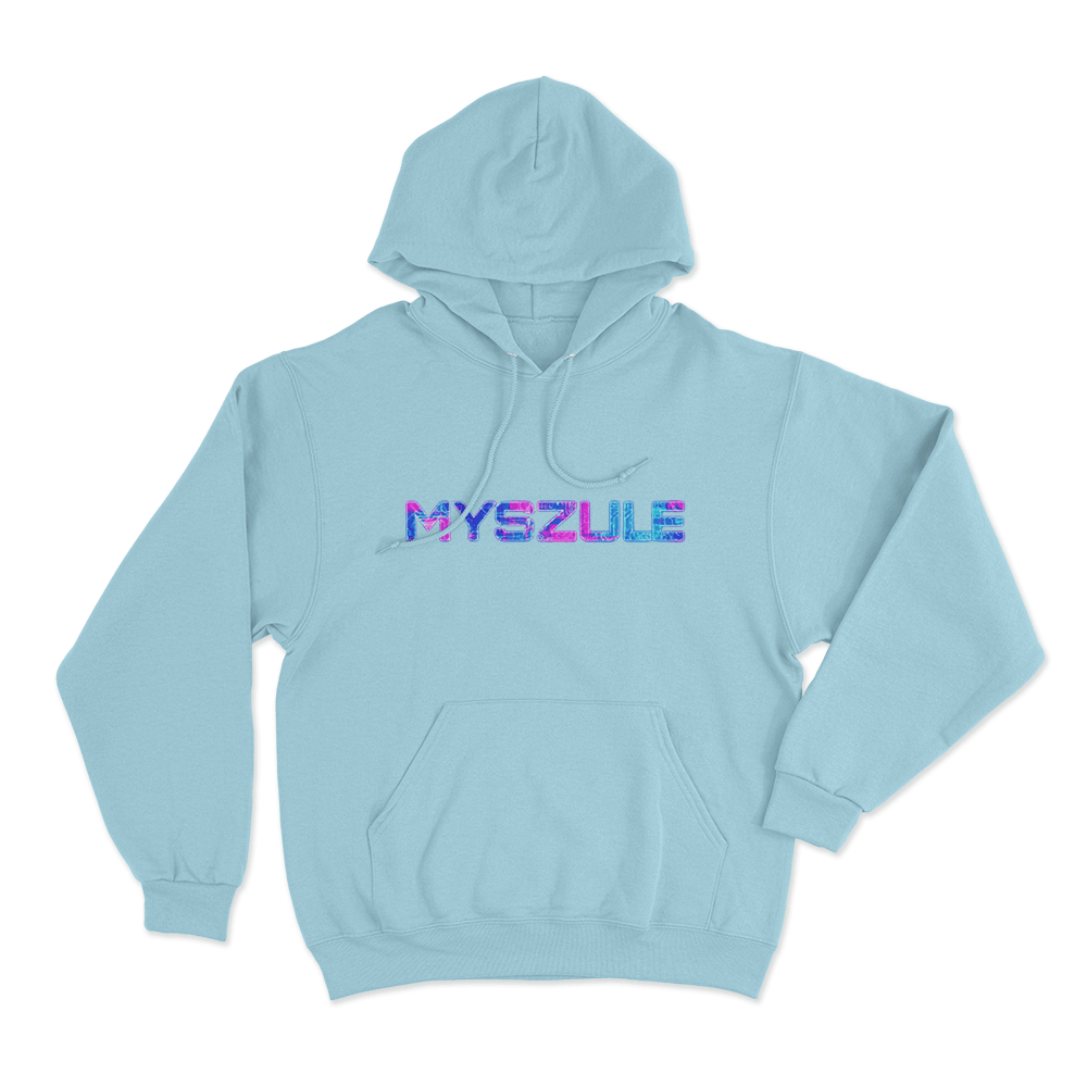 Myszule Unisex Hoodie Sky Blue Myszule Unisex Hoodie Sky Blue
