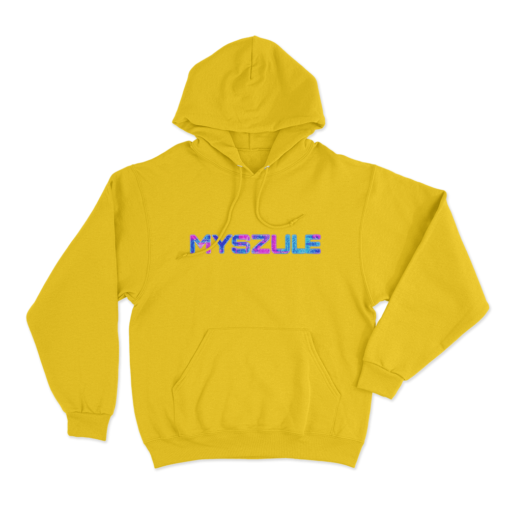 Myszule Unisex Hoodie Yellow Myszule Unisex Hoodie Yellow
